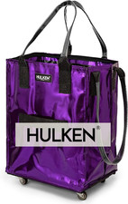 HULKEN - (Medium, Ultraviolet) Reusable Grocery Bag On Medium, Ultraviolet