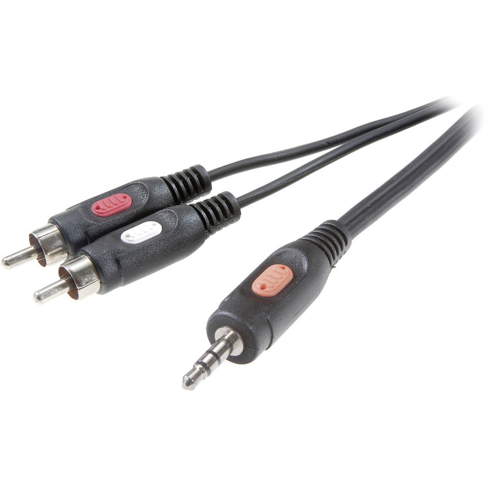Акустическая система SpeaKa Professional SP-7869920 Cinch Klinke Audio Anschlusskabel 2x Cinch- 2190₽