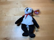 Ty Beanie Baby Fortune - MWMT Bear Panda Bear 1997 