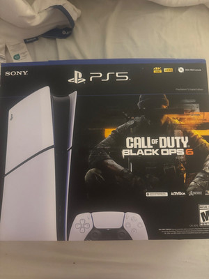 Ps5 Cod Box Sony Playstation5 PS5 Digital Edition Call of Duty: Black Ops 6 Bundle ...