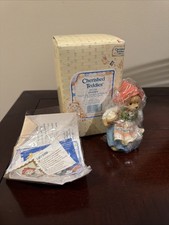 1996 Cherished Teddies 197289 Kerstin Sweden Bear Figurine