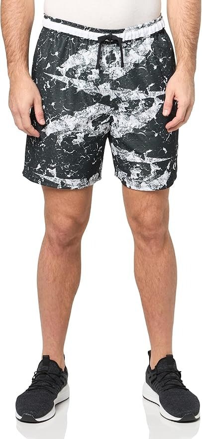 Мужские баскетбольные шорты Reebok Transition Shorts XXL 2XL Черный Белый 2790₽