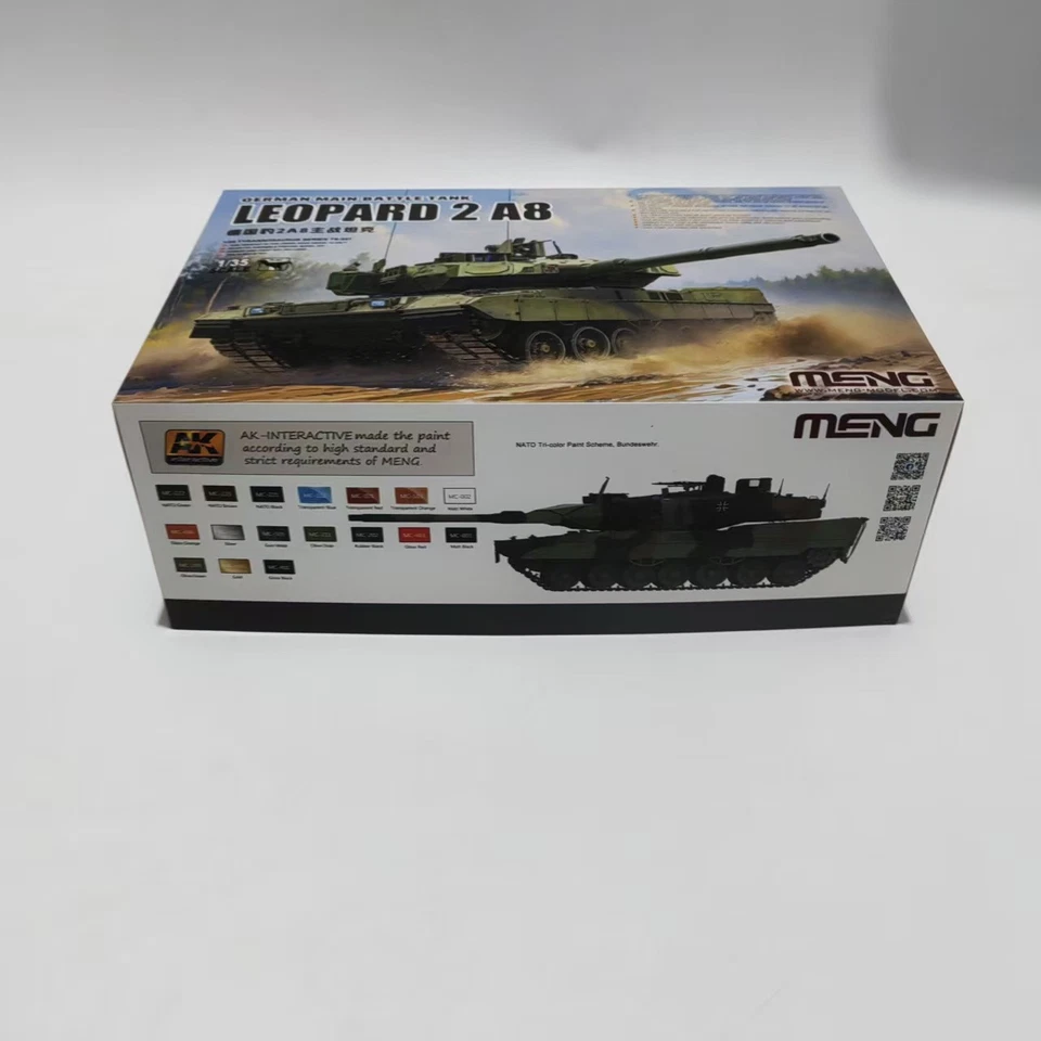 MENG TS-057 1/35 German Main Battle Tank"Leopard" 2 A8 Model Kit High-Detail - Image 2 of 4