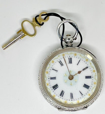 Silver Cased Pocket Watch, Working & In Beautiful Condition