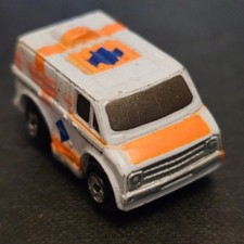 Micro Machines Emergency Services Ambulance Chevrolet Van Paramedic