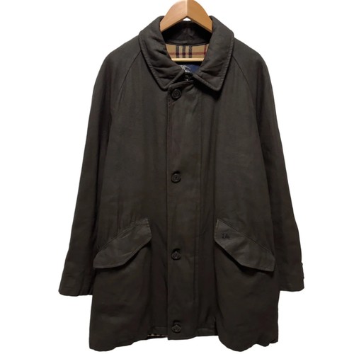 Burberry London Balmacaan Coat/ Padded coat size: 48 Brown EX limited From JAPAN - Picture 2 of 12