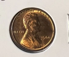 1960 SMALL DATE LINCOLN MEMORIAL CENT GRADES UNCIRCULATED+ ACTUAL COIN  #7893