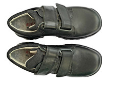 School Shoes Boys Ricosta Vildona Drysole Waterproof Leather in Black W S38 NEW
