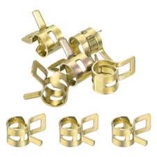 ID 7mm 1/4inch Fuel Line Hose Clips,Pipe Clamps,Spring Hose Clamp,5PCS