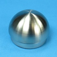 Edelstahl Stopfen Kugel Ø 42,4 X 2,5 Mm Rundrohr Abschluss Voll Kappe Deckel V2A