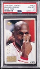 1996 COLLECTOR'S CHOICE GAME FACE #GF2 MICHAEL JORDAN PSA 10