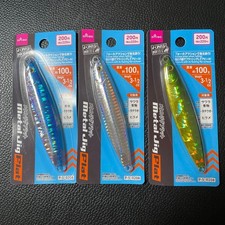 DAISO lure metal jig flat 3-piece set 100g