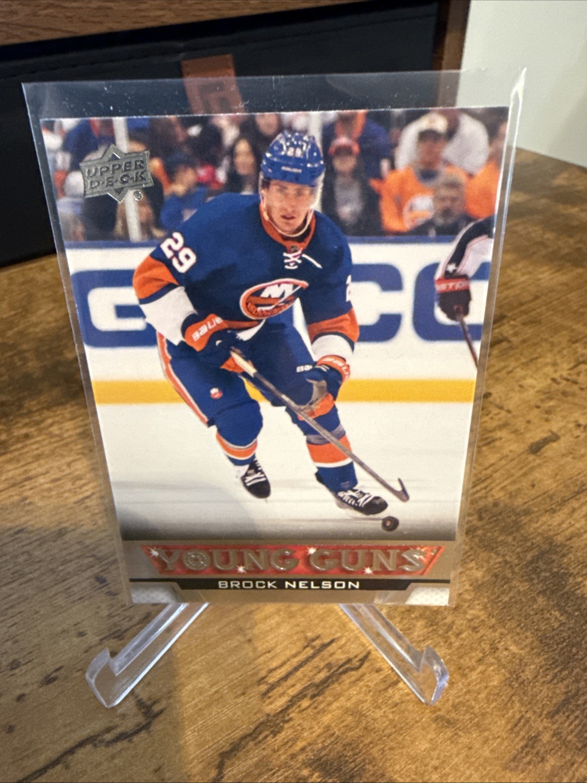 2013-14 Upper Deck Brock Nelson Young Guns RC #204  Avalanche