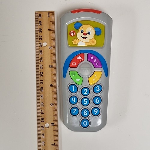Fisher Price Puppy Laugh and Learn  Remote 2011 Educational Toy Songs ABC