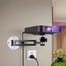 Foldable Projector Wall Mount Universal Adjustable Aluminum Alloy 1/4 Inch