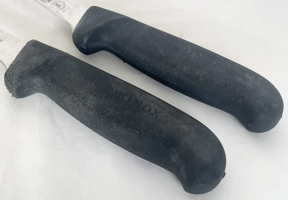 Винтажная пара обвязочных ножей Forshner Victorinox 6 дюймов Швейцария 807-6 - Изображение 3 из 4
