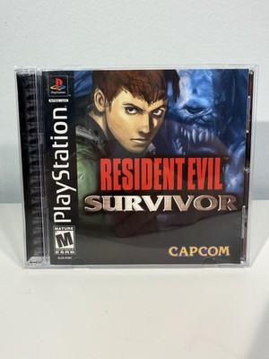 Resident Evil: Survivor CIB w/Reg Card Sony PlayStation 1, 2000 Black Label Read