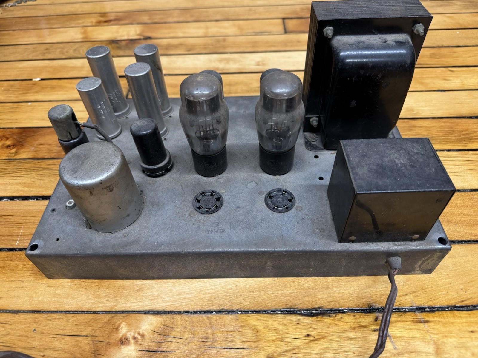 Capehart Mono Tube Amplifier and Field Coil Speaker Power Supply 6V6GT