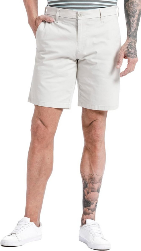 Dockers Men Straight Fit Supreme Flex Ultimate Shorts Procelain Khaki Size 33 5790₽