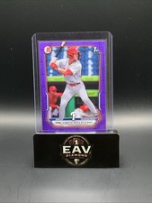 026 Bowman Matthew Ferrara 1st PURPLE PATTERN /250 Phillies #BP-110