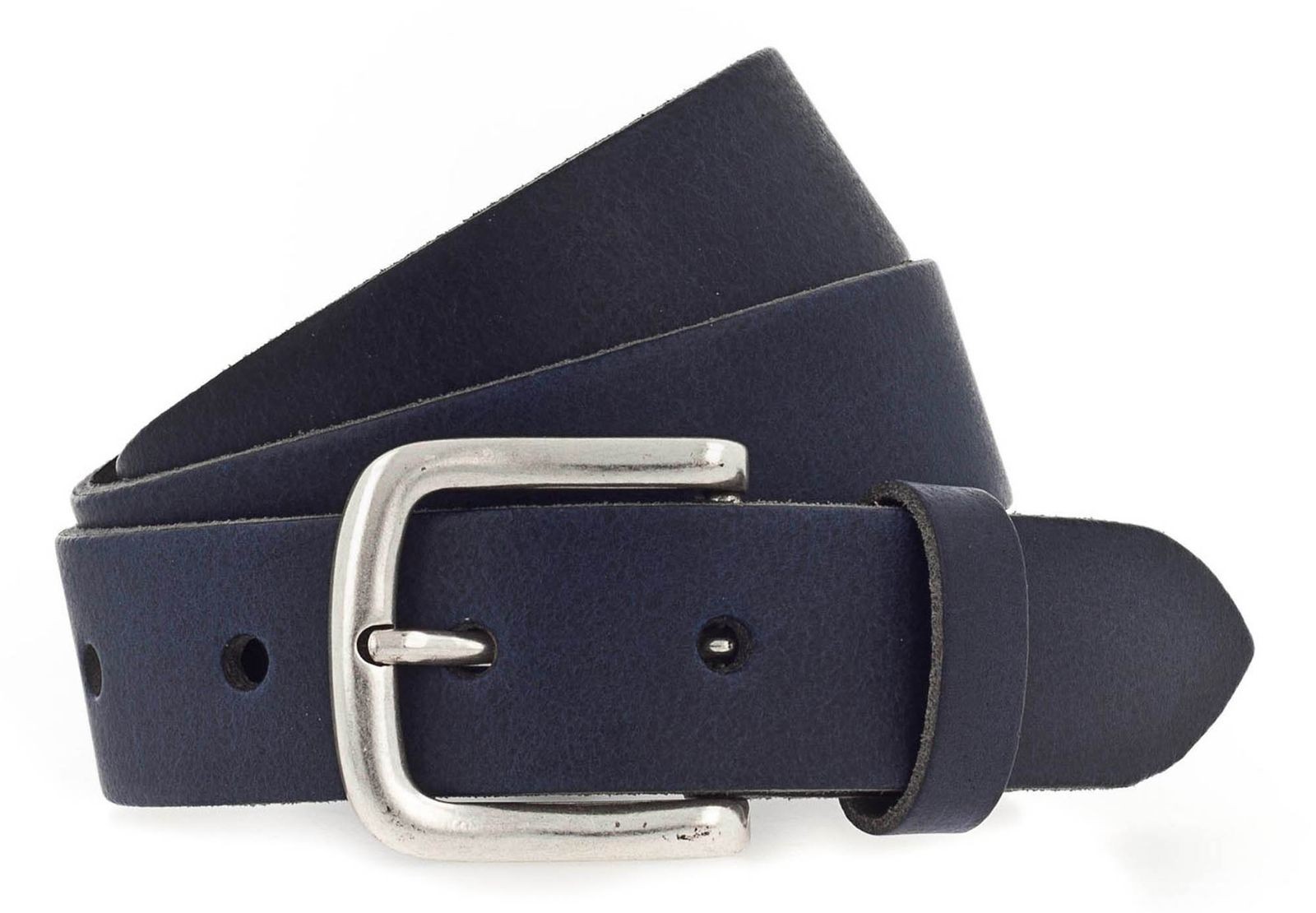 Vanzetti belt 30mm Leather Belt W70 Nightblue