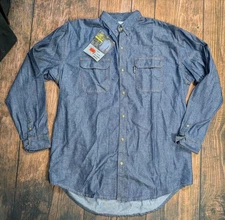 Revco Black Stallion TruGuard FS8-DNM Long Sleeve Welding Shirt Size 3X Plus Siz