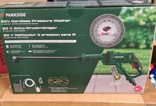 Parkside 20V Cordless Pressure Washer - Optional 2Ah Battery & Charger NEW