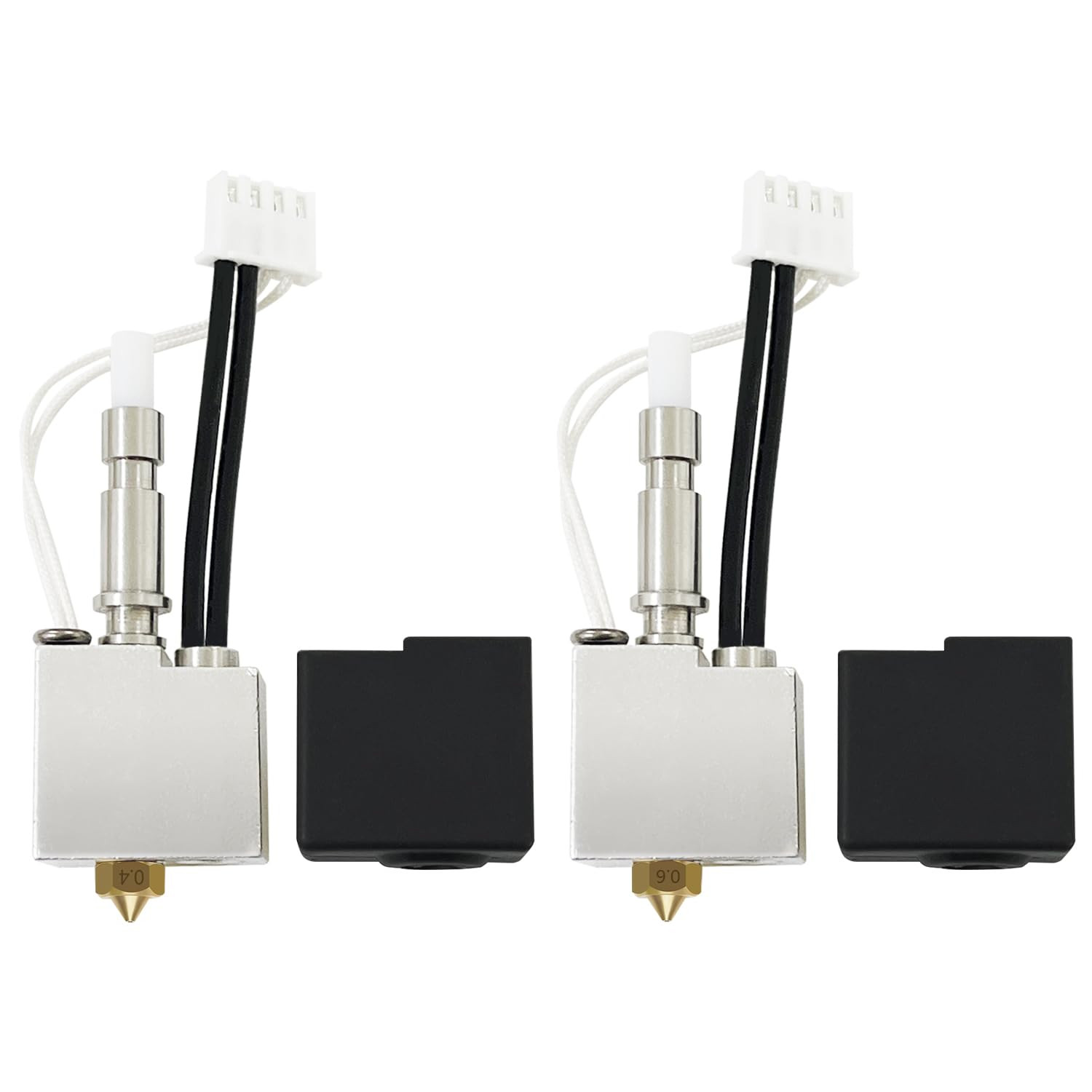 2 Packs 3D Printer Kobra S1 Assembled Extruder Hotend Kit- Kobra S1 Combo Hot En