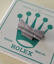 Rolex 100% original vintage 20mm 7206/6636 Riveted bracelet 58 end link, Rare!
