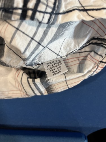 Camicia uomo BKE Pearl Snap taglia XXL bianca/nera a quadri vestibilità atletica manica lunga - Foto 9 di 10