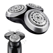 SH90 Replacement Rotary Heads for Philips Norelco Shavers Series 9000, New Versi