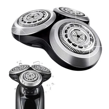 SH90 Replacement Rotary Heads for Philips Norelco Shavers Series 9000, New Versi