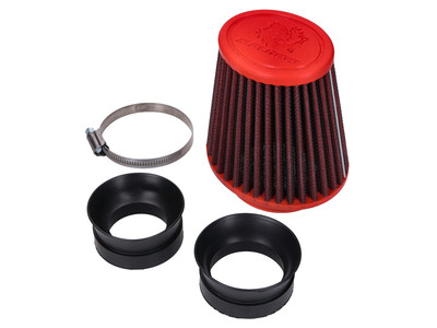 Malossi Red Air Filter E18 Racing for Dellorto PHBH Mikuni Keihin Carb for Sc...