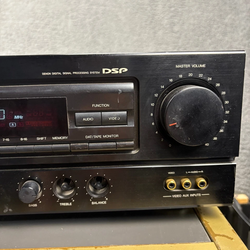 Denon AVR-2000 Precision Audio Component AV Surround Receiver DSP Stereo - Image 3 of 4