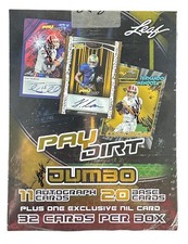 2026 Leaf Paydirt Football Jumbo Box