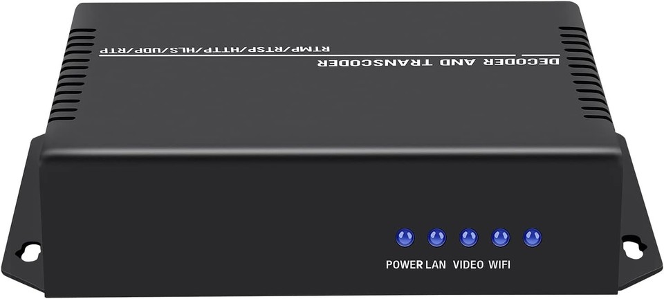 Hls Decoder 4K HD Video Encoder Transcoder Decoder for RTSP M3U8 RTMP UDP HLS To ...