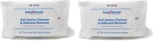 Special Sale - 2 Packs of 50 - Safe N' Simple Stoma Wipe Sns00525 Safe N' Simple