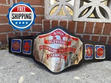 Nwa Television Heavyweight Wrestling Championship 2mm Belt Adult Size