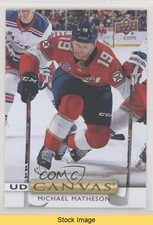 2019-20 Upper Deck UD Canvas Michael Matheson #C20 READ 02nv