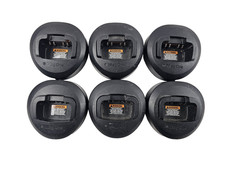 LOT OF 6 Motorola Mag One Charger PMLN5041A For BPR40 BC130 Radio NO AC ADAPTER