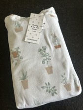 Nordstrom Nursing and Car Seat Cover 2 Pack Plants Super Soft Fabric