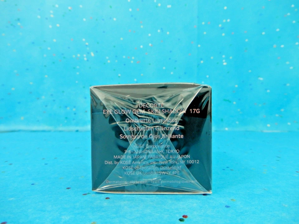 Decorte Eye Glow Gem Skin Shadow Dewy Glow 17G Autumn Dazzle Full Size .2 oz /6g - Image 3 of 4