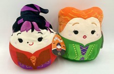 HOCUS POCUS Squishmallow SANDERSON SISTERS Winifred  Mary Set Of 2 With Tags 9  
