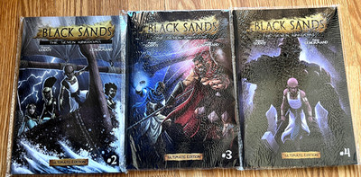 Black Sands The Seven Kingdoms Ultimate Edition Vol. 2-4 Paperback Brand New!
