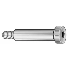 Shoulder Screw, 1/2"-13 Thr Sz, 3/4 In Thr Lg, 3/4 In Shoulder Lg, 316