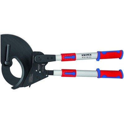KNIPEX 95 32 100 Ratchet Cable Cutter,Center Cut,26-3/4In 10U151