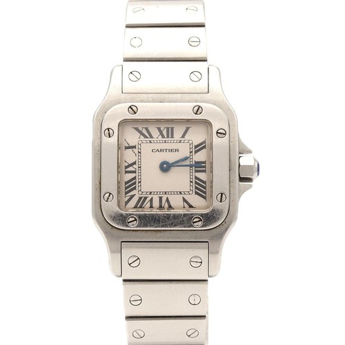 Cartier Santos de Cartier W20056D6 35 mm White Dial