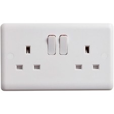 Image of Deta Vimark VC1209S Switched Socket 2-Gang 13A