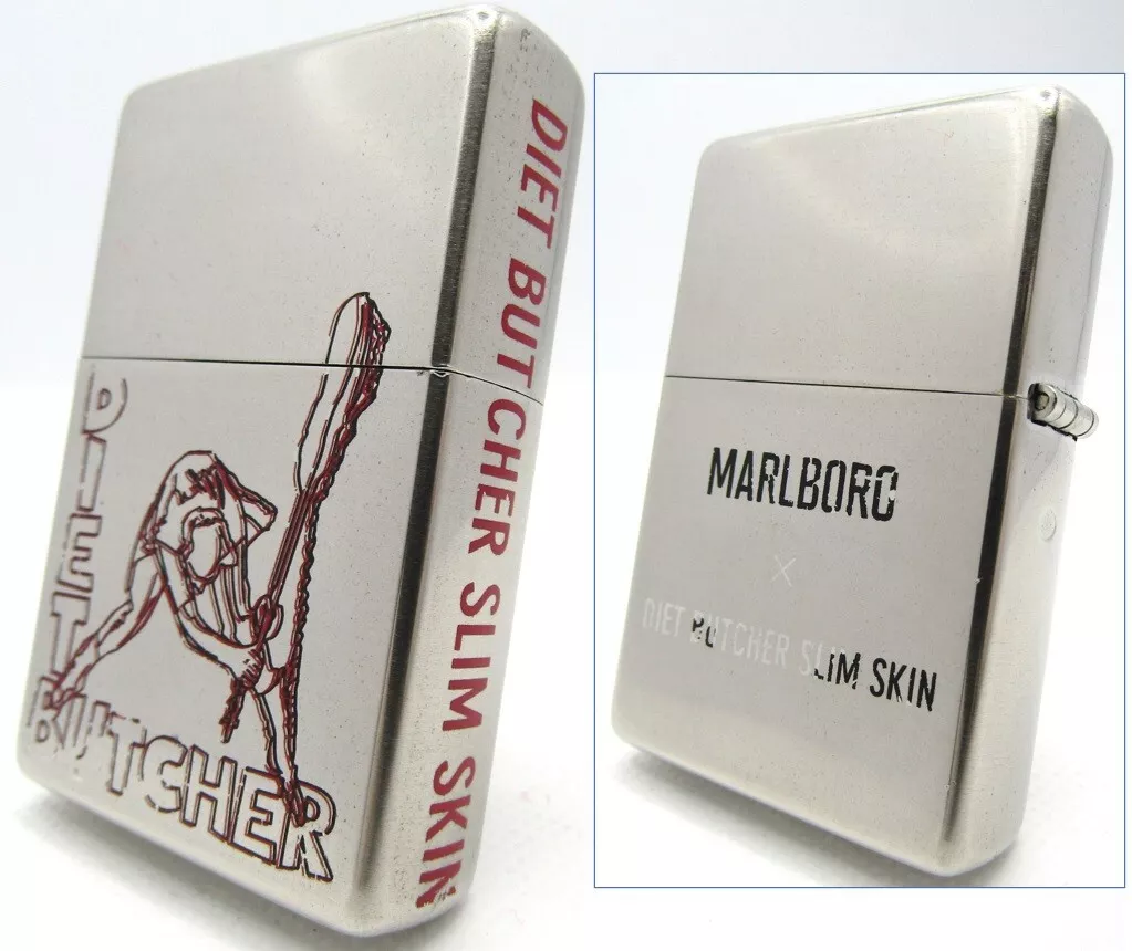 得価安い ヤフオク! - Zippo Marlboro×DIET BUTCHER SLIM SK