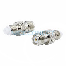 10x Mini-UHF Female Jack to FME Female Coaxial Adapter Connector FME to Mini UHF